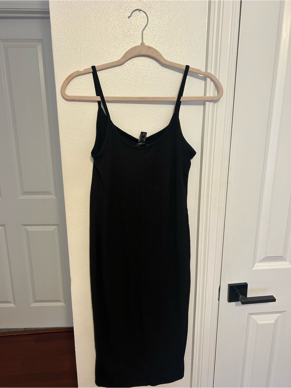 NWT Forever 21 Black Bodycon Midi Dress